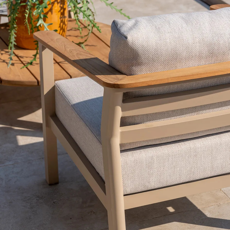 4 Seasons Outdoor Olivia Modular Lounge with Yoga Coffee Table