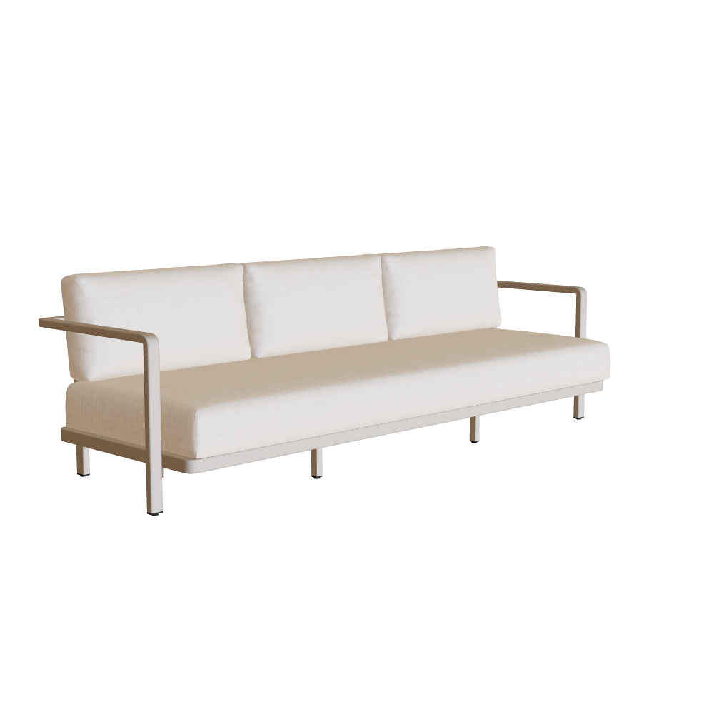 Royal Botania Alura Lounge 3 Seater With Armrests