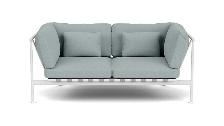 Barlow Tyrie Around Deep Seating Double Lounge Sofa with Aluminium Arms