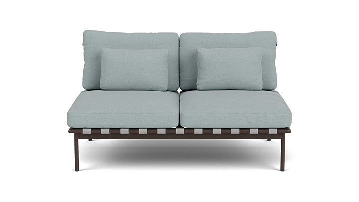 Barlow Tyrie Around Deep Seating Double Lounge Sofa Without Arms