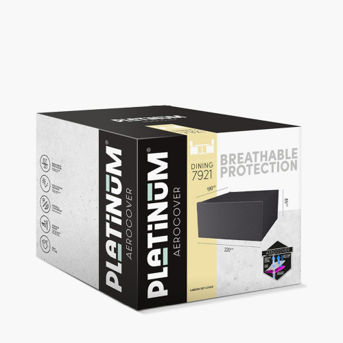 Rectangular Garden Set Aerocover – Weather Resistant Outdoor Furniture Cover