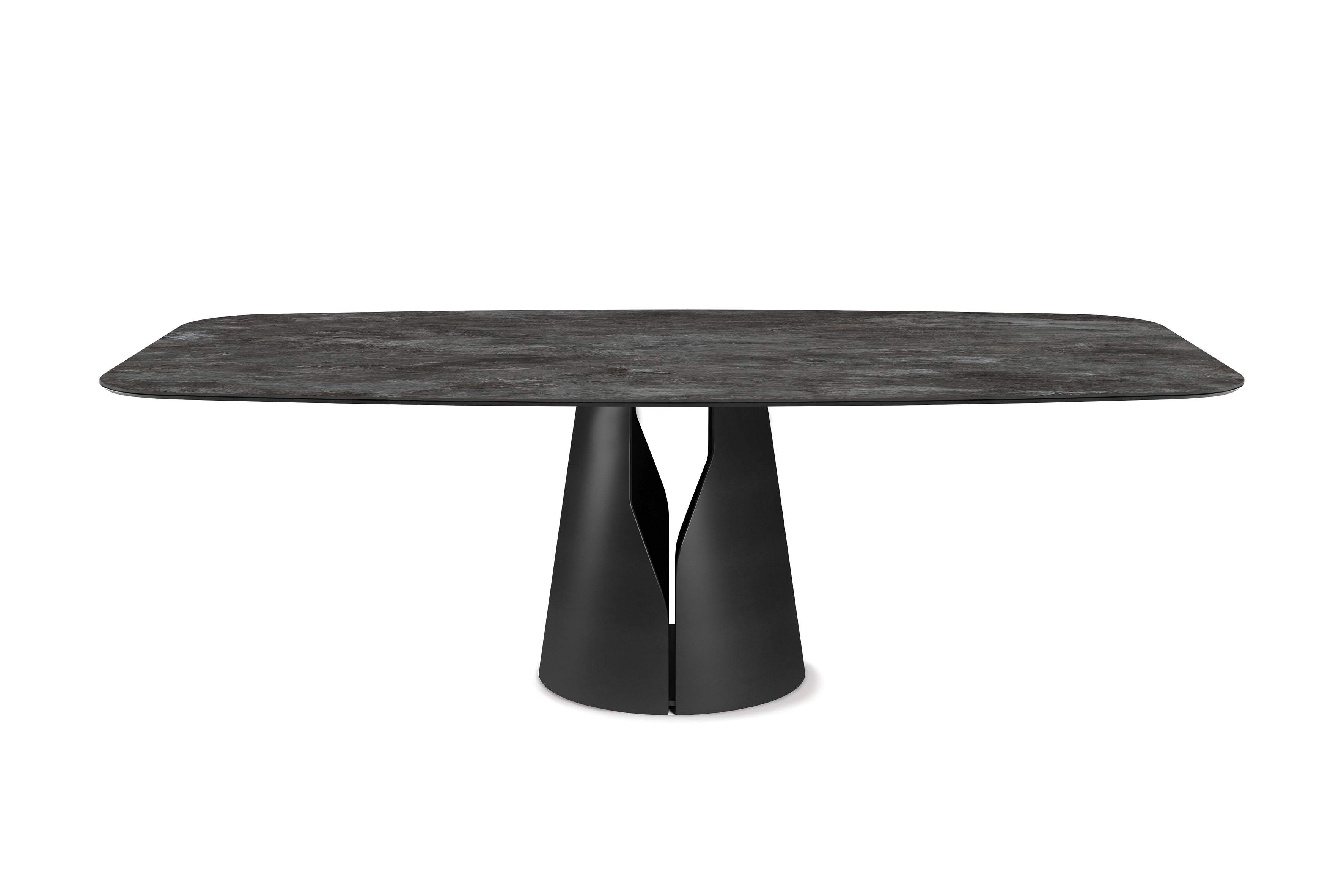 cattelan italia giano keramik Table With Steel Base