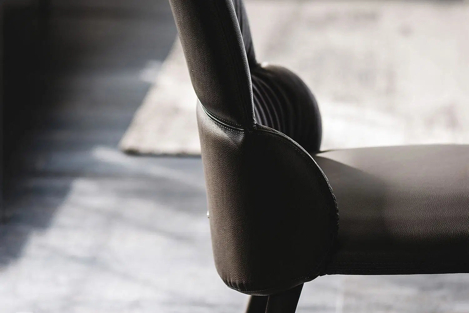 Ginger Dining Chair_Glove Soft Leather_Amarone
