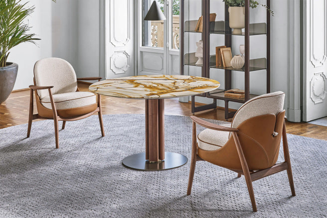 Porada Ginkgo Armchair by N. Devetag – Standard & XL Italian