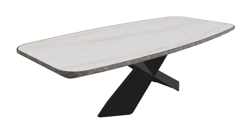 Glossy Golden Calacatta_Black Embossed_Brushed Grey