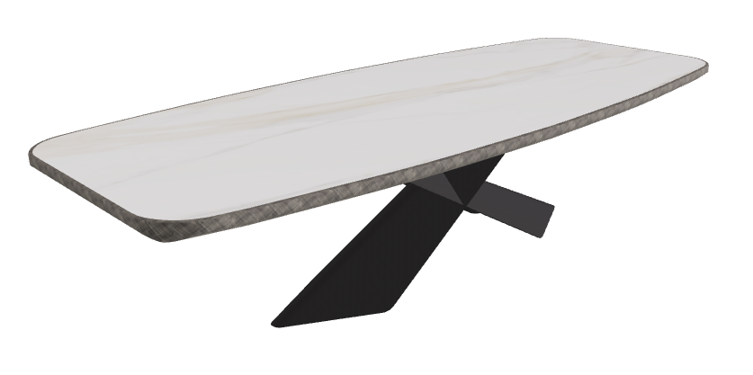 Glossy Golden Calacatta_Black Embossed_Brushed Grey