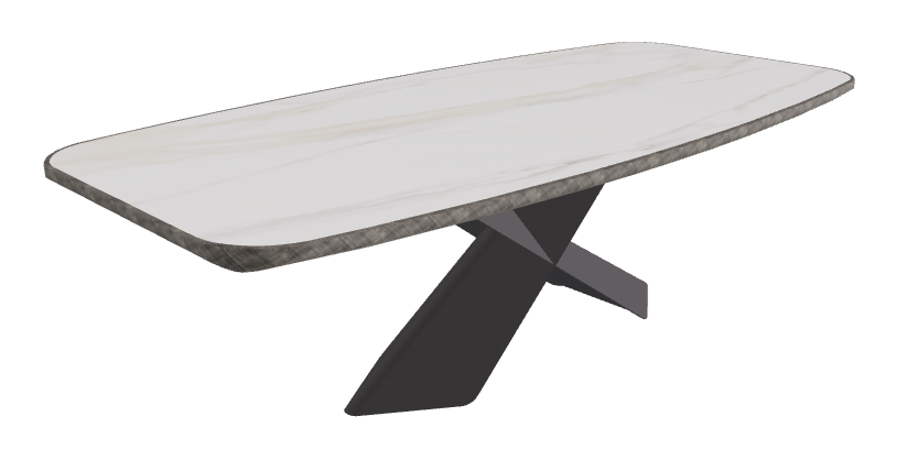 Glossy Golden Calacatta_Graphite Embossed_Brushed Grey