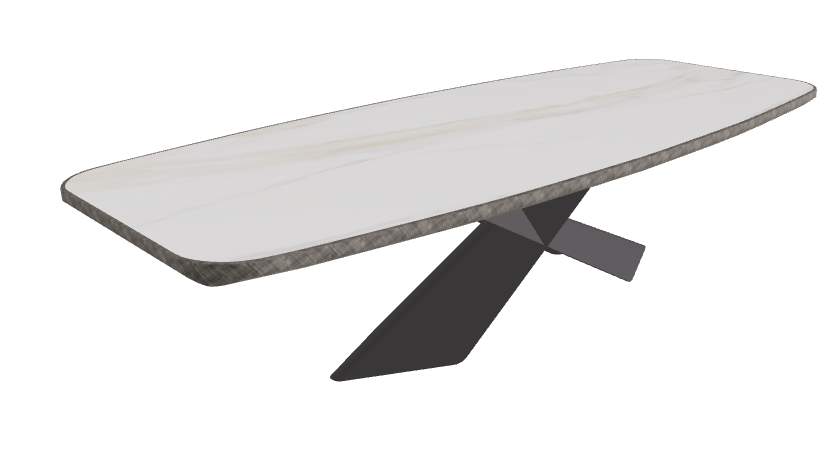 Glossy Golden Calacatta_Graphite Embossed_Brushed Grey