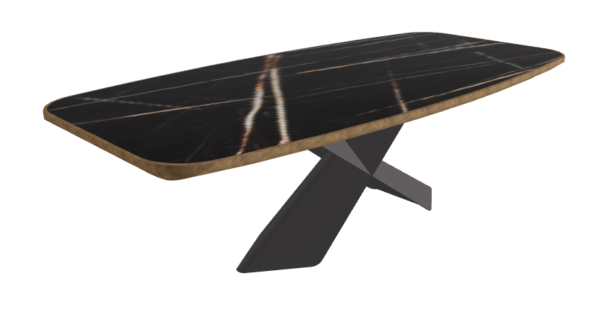 Glossy Sahara Noir_Graphite Embossed_Brushed Bronze