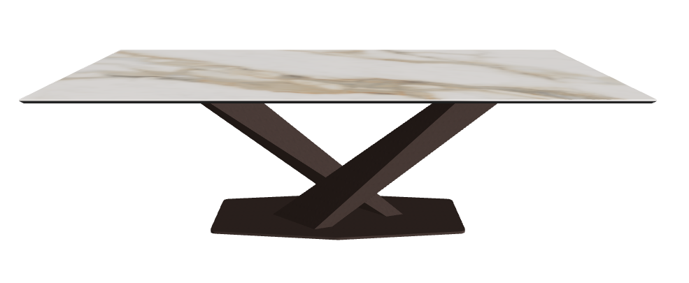 Cattelan Italia Stratos Keramik Rectangular Dining Table – 240x120x75h