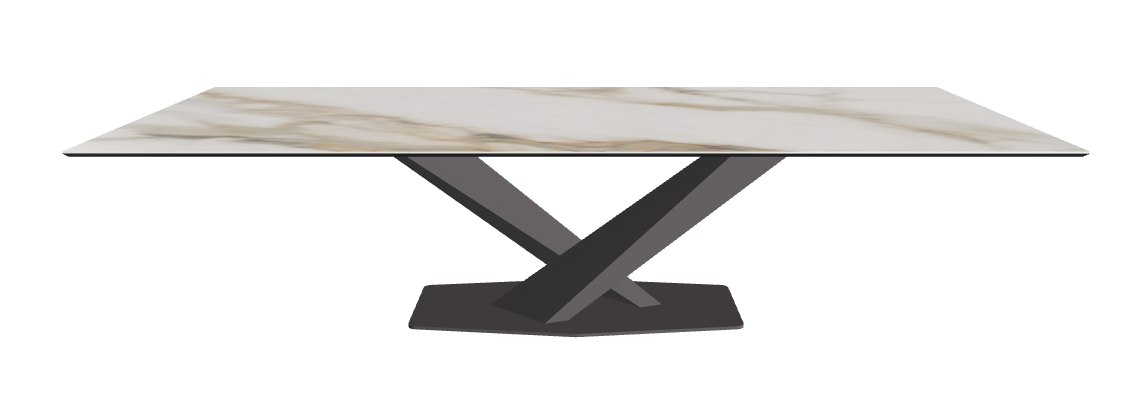 Cattelan Italia Stratos Keramik Rectangular Dining Table – 300x120x75h