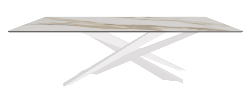 240x120x74.5h Rectangle Shaped_Glossy Borghini Calacatta_Pearl Embossed