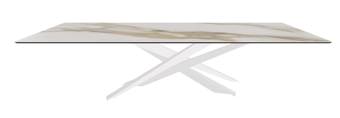 300x120x74.5h Rectangle Shaped_Glossy Borghini Calacatta_Pearl Embossed