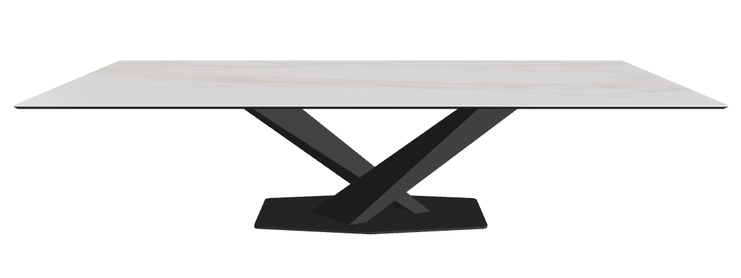 Cattelan Italia Stratos Keramik Rectangular Dining Table – 300x120x75h