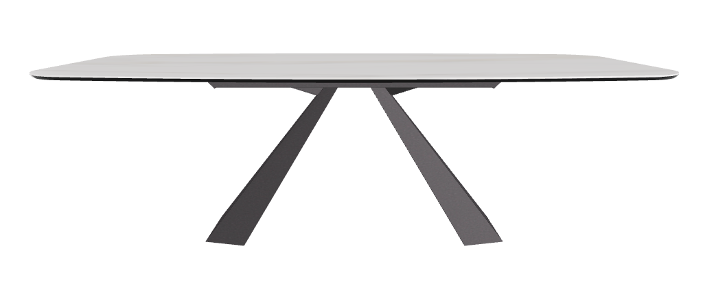 240x120x73h Barrel Shaped_Glossy Golden Calacatta_Graphite Embossed