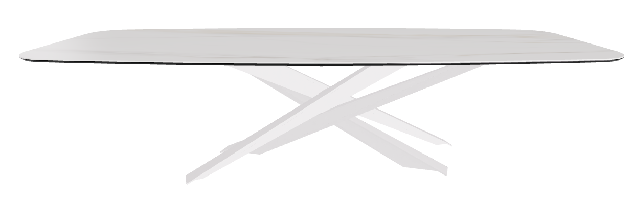 300x120x74.5h Barrel Shaped_Glossy Golden Calacatta_Pearl Embossed