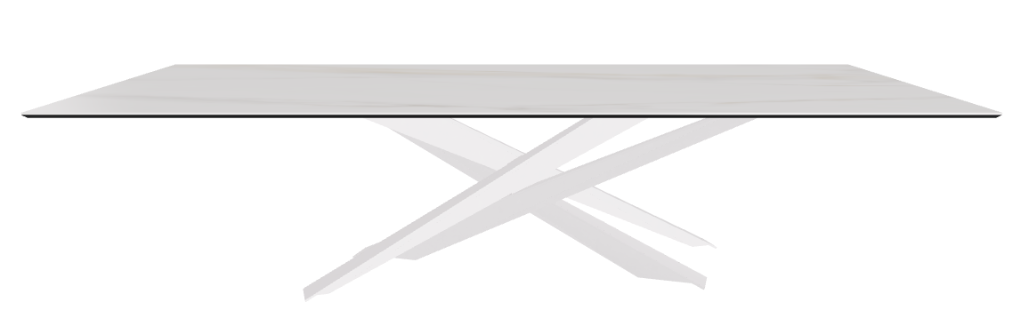 300x120x74.5h Rectangle Shaped_Glossy Golden Calacatta_Pearl Embossed