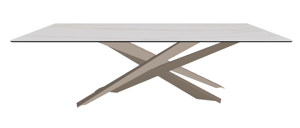 240x120x74.5h Rectangle Shaped_Glossy Golden Calacatta_Titanium Embossed