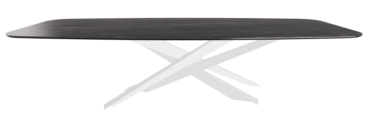 300x120x74.5h Barrel Shaped_Glossy Portoro_Pearl Embossed