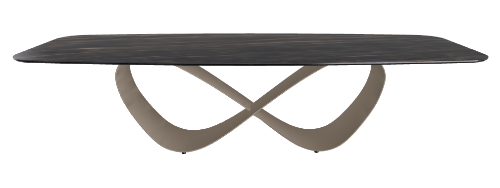 300x120x75h Barrel Shaped_Glossy Portoro_Titanium Embossed