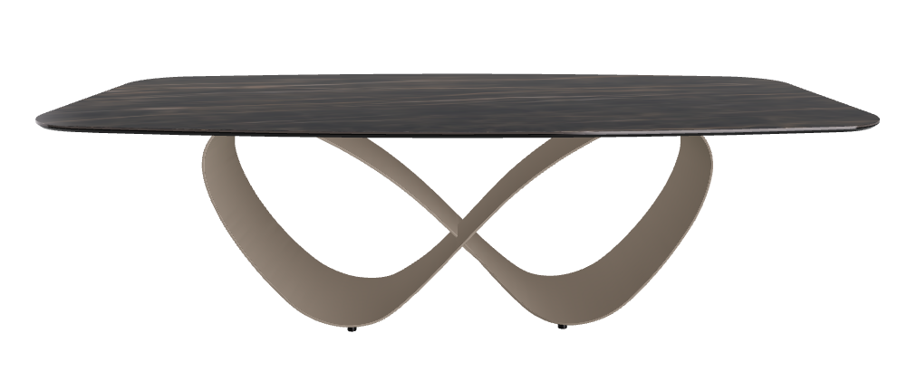 240x120x74h Barrel Shaped_Glossy Portoro_Titanium Embossed