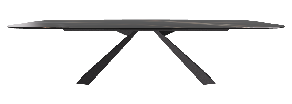 300x120x73h Barrel Shaped_Glossy Sahara Noir_Black Embossed