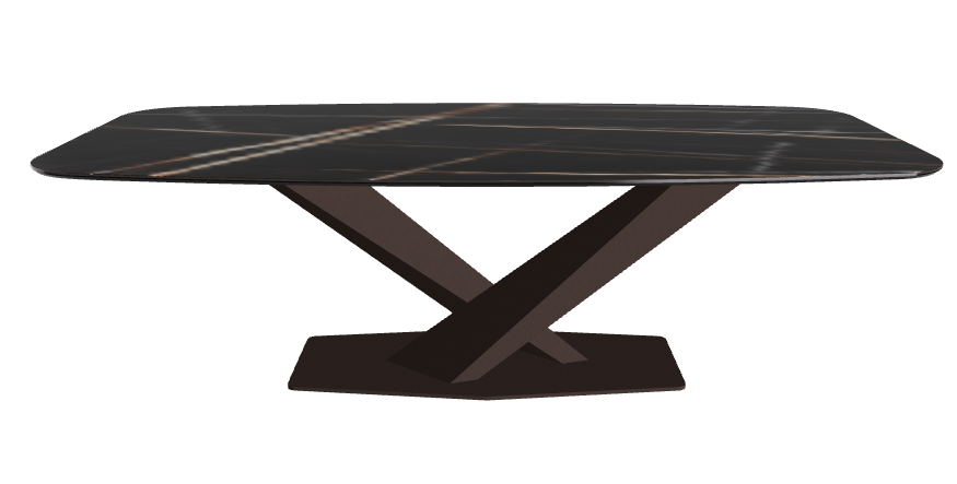 Cattelan Italia Stratos Keramik Barrel-Shaped Dining Table – 240x120x75h