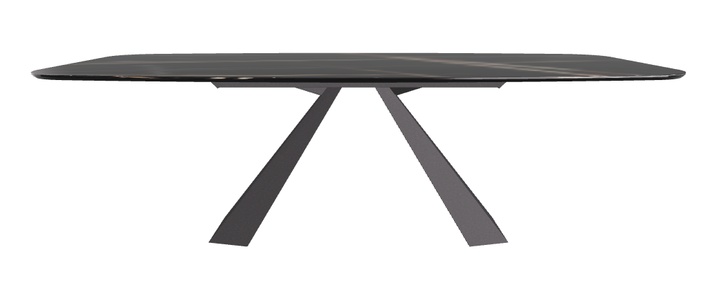 240x120x73h Barrel Shaped_Glossy Sahara Noir_Graphite Embossed