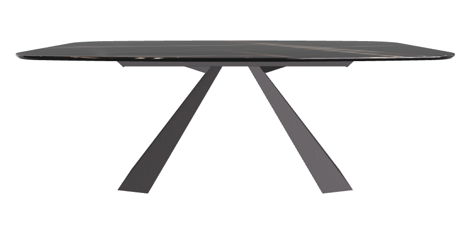 200x120x73h Barrel Shaped_Glossy Sahara Noir_Graphite Embossed