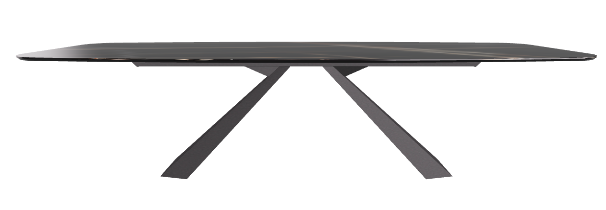 300x120x73h Barrel Shaped_Glossy Sahara Noir_Graphite Embossed