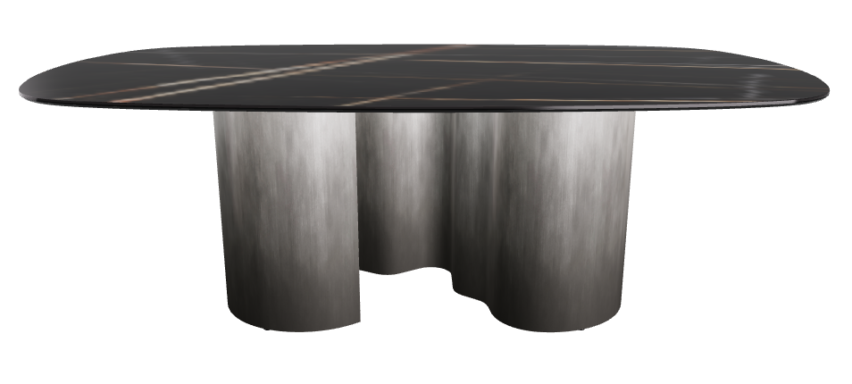 220x120x74h Biscuit Shaped_Glossy Sahara Noir_Oxy Grey