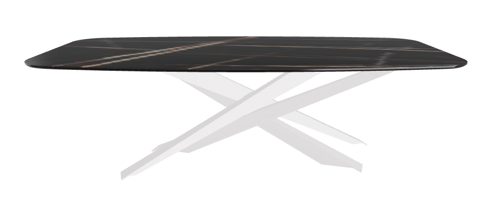 240x120x74.5h Barrel Shaped_Glossy Sahara Noir_Pearl Embossed