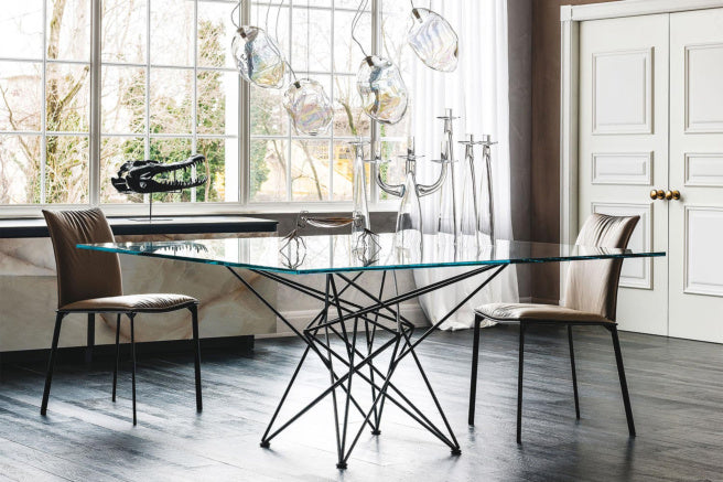 Cattelan Italia Gordon Glass Dining Table