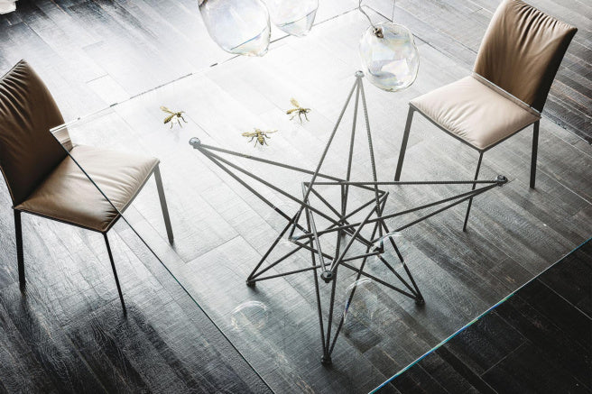 Cattelan Italia Gordon Glass Dining Table