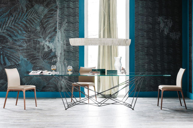 Cattelan Italia Gordon Glass Dining Table