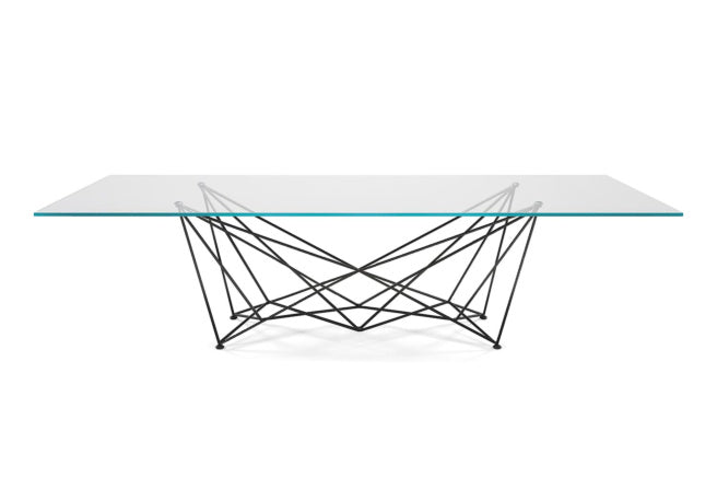 Cattelan Italia Gordon Glass Dining Table