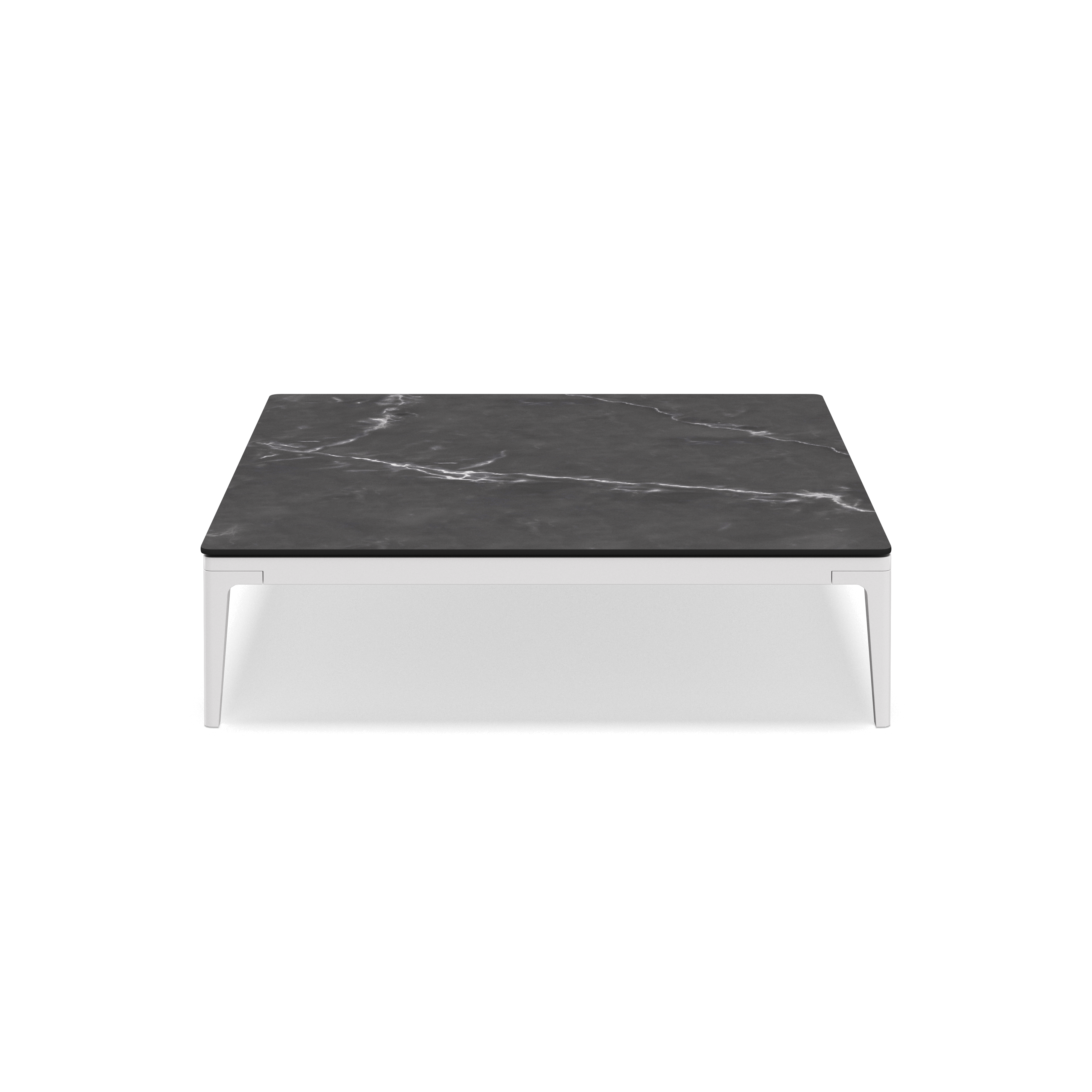 Gloster Grid Large Coffee Table -  Ceramic Top