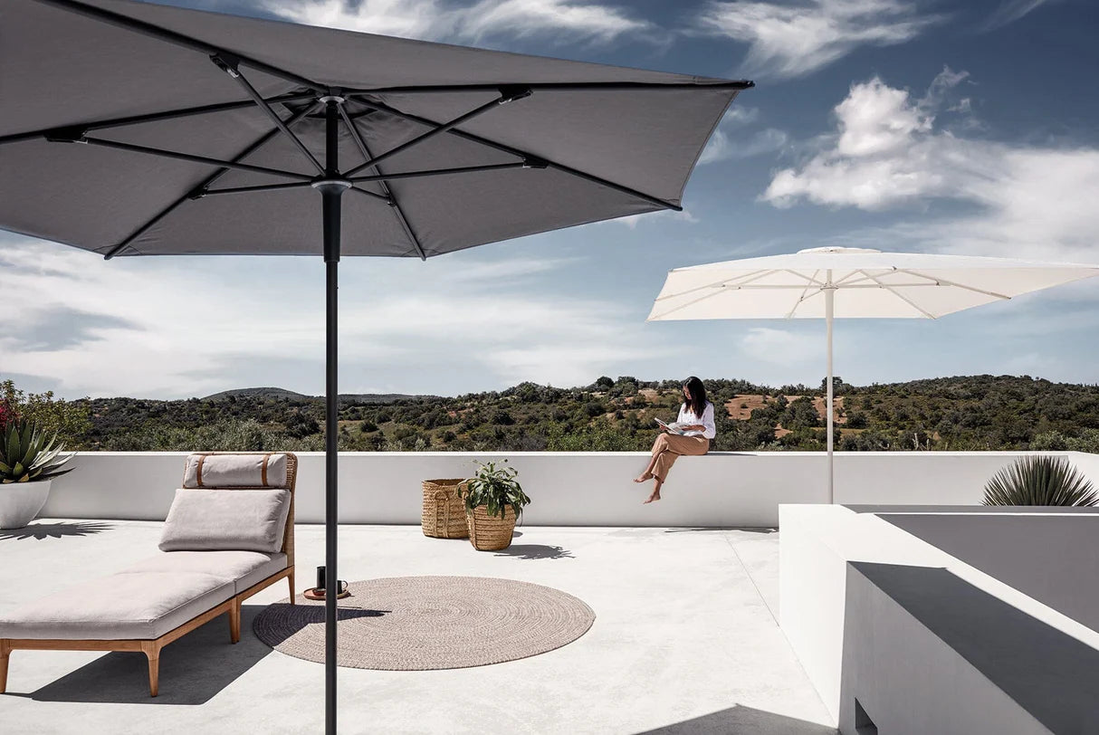 Gloster Halo Square Push-Up Parasol