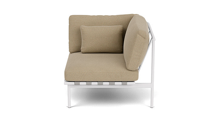 Barlow Tyrie Around Deep Seating Single Lounge Chair with Aluminium Right Arm