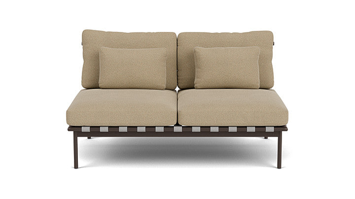 Barlow Tyrie Around Deep Seating Double Lounge Sofa Without Arms