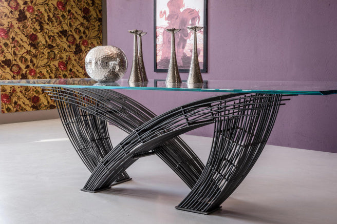 Cattelan Italia Hystrix Glass Dining Table