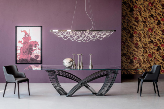 Cattelan Italia Hystrix Glass Dining Table