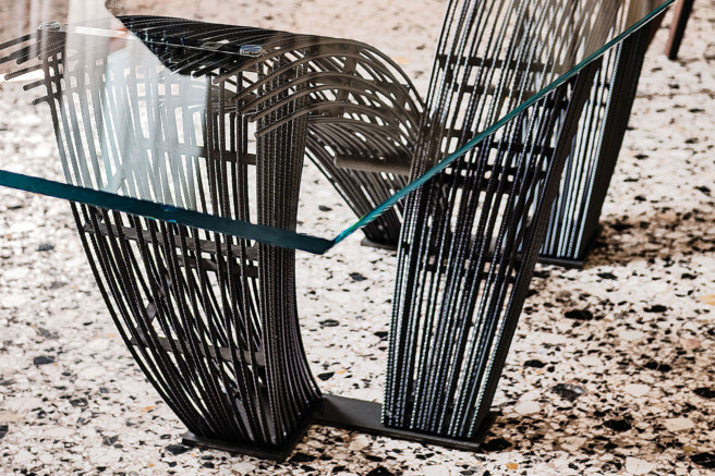 Cattelan Italia Hystrix Glass Dining Table