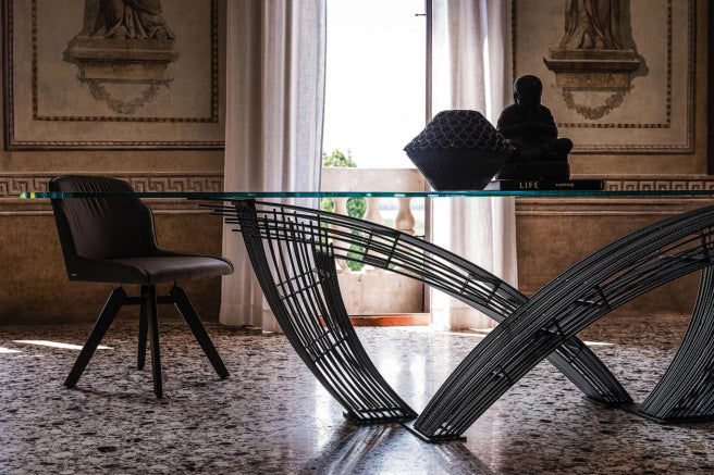 Cattelan Italia Hystrix Glass Dining Table