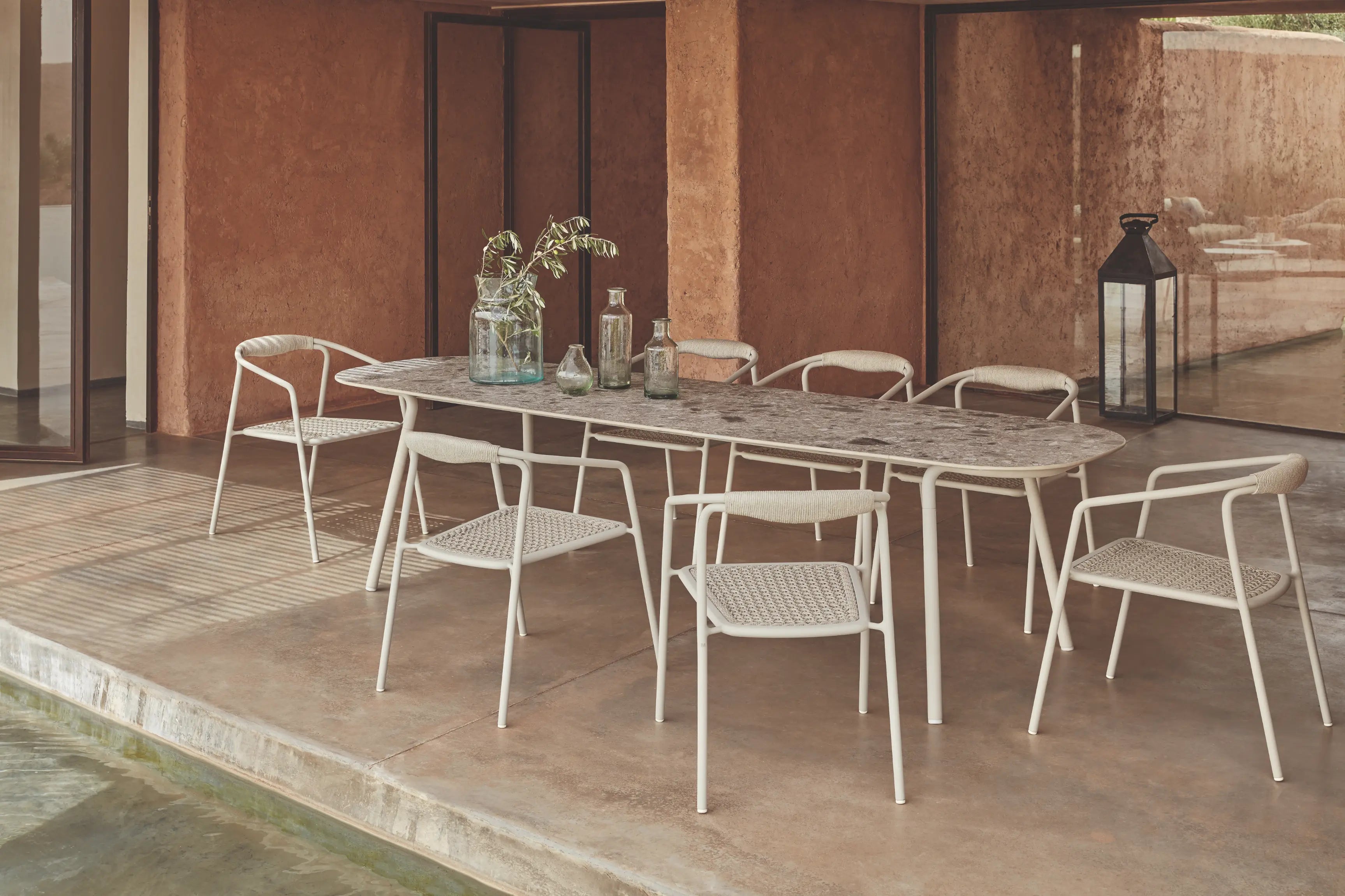 Manutti Minus Dining Table 280 × 100 × 74h cm