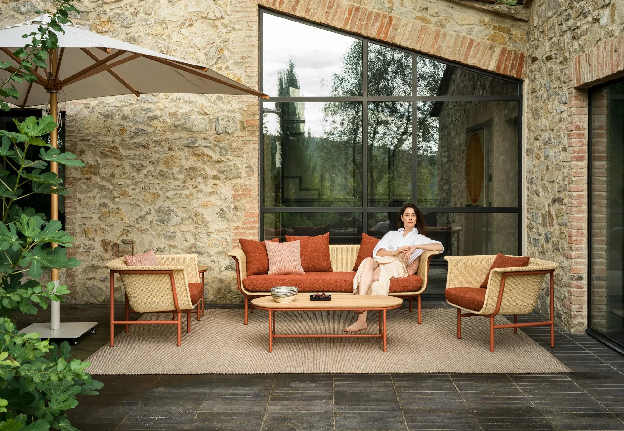 Vincent Sheppard Wicked Lounge Chair With Cushion