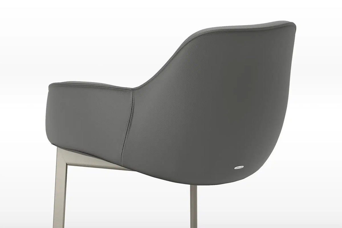 Cattelan Italia Scarlett Cantilever Dining Armchair – Fabric, Micro Nubuk & Synthetic Leather