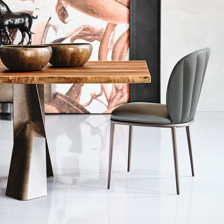 Cattelan Italia Chrishell Ml Chair With Steel Frame