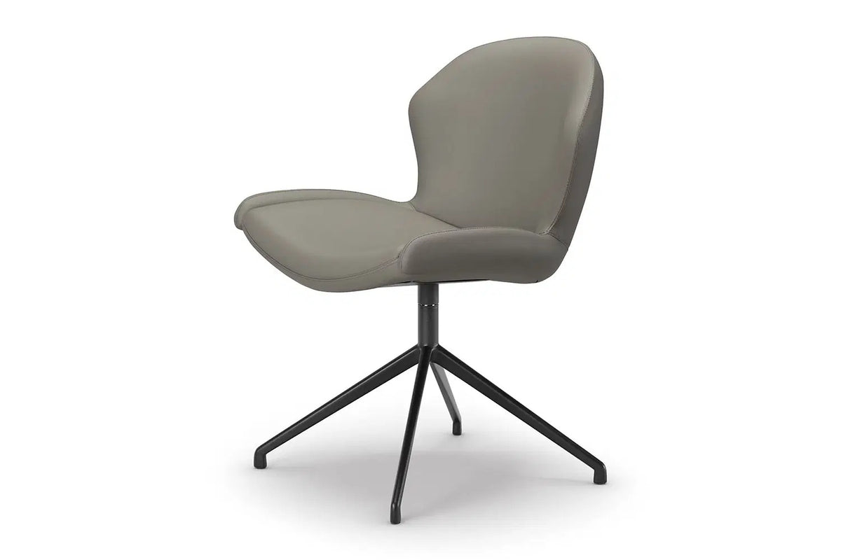 Cattelan Italia Rachel Turn Swivel Dining Armchair – Fabric