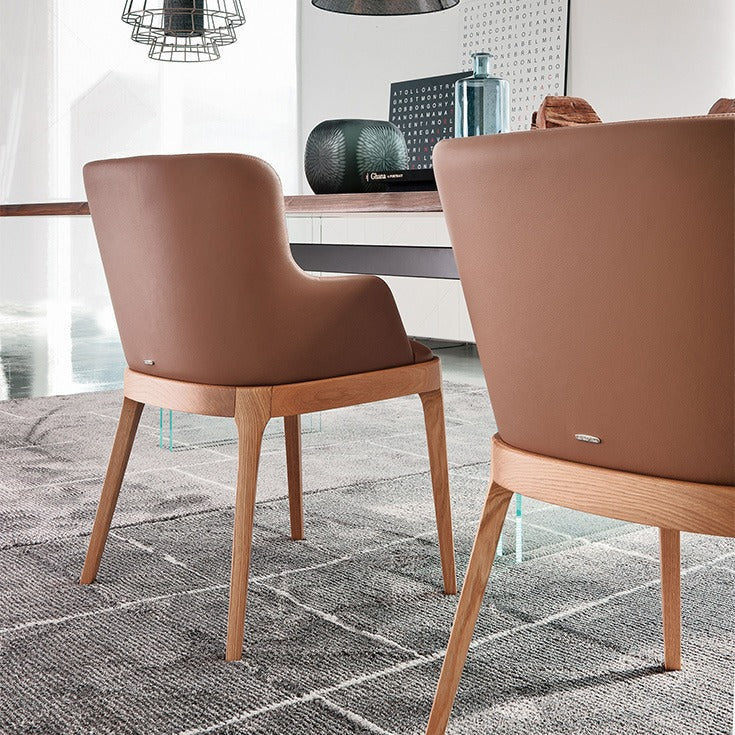 Cattelan Italia Magda Dining Chair with Armrest